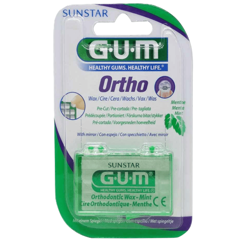 شمع تقويم الأسنان GUM بنكهة النعناع (724)