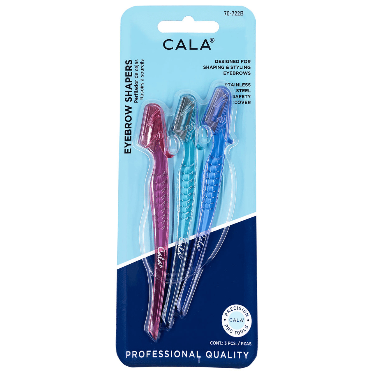 Cala Eyebrow Shaper Ref 70-722b 3Pcs
