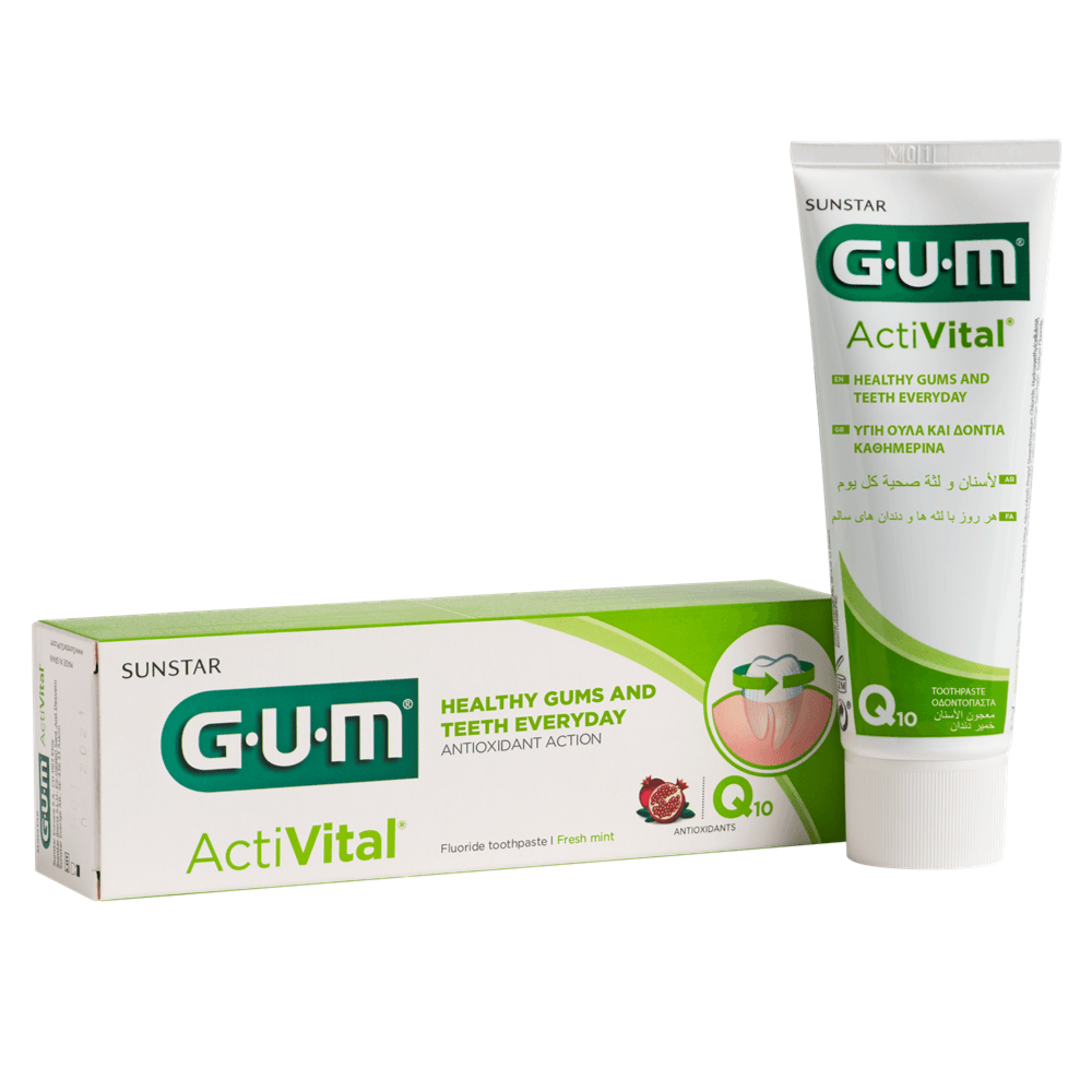 معجون أسنان Gum Activital 75 مل (6050)