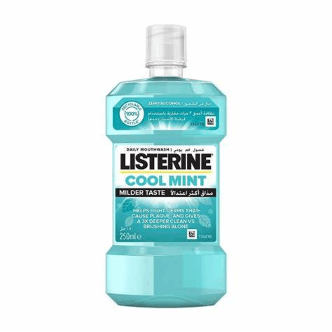 Listerine Cool Mint Milder Taste 250 Ml 