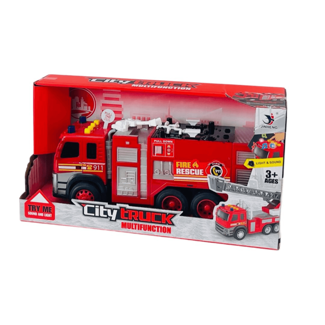 City Truck Firefighter Multifunctional With Sound and Light 