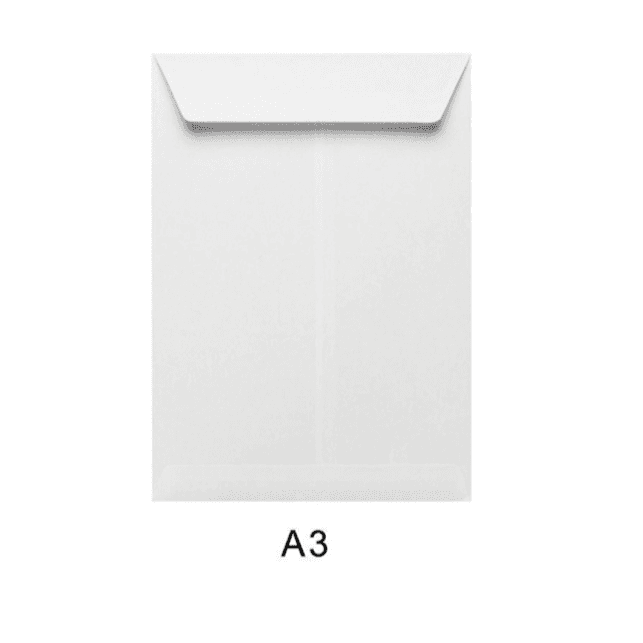 A3 Envelope White, Pack of 25 Pieces/pack
