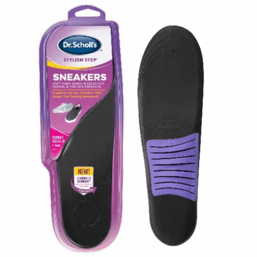 Dr Scholl's Sneakers soft cushioning Insoles Women  size 6-10 One pair