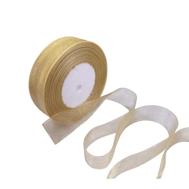 Organza Ribbon 2 - Gold