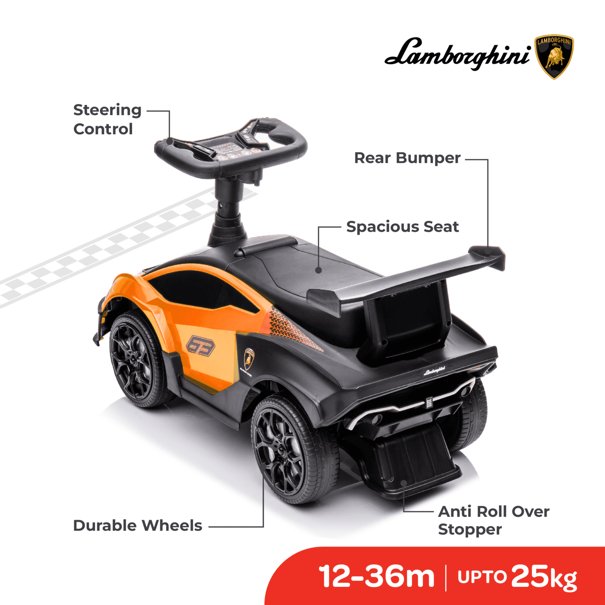 ‎Moon - Lamborghini Essenza SC V12 - Orange