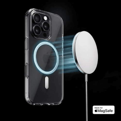 NJOYNY - MECH CLEAR MEGSAFE CASE for IPhone 16Pro (NY-80)