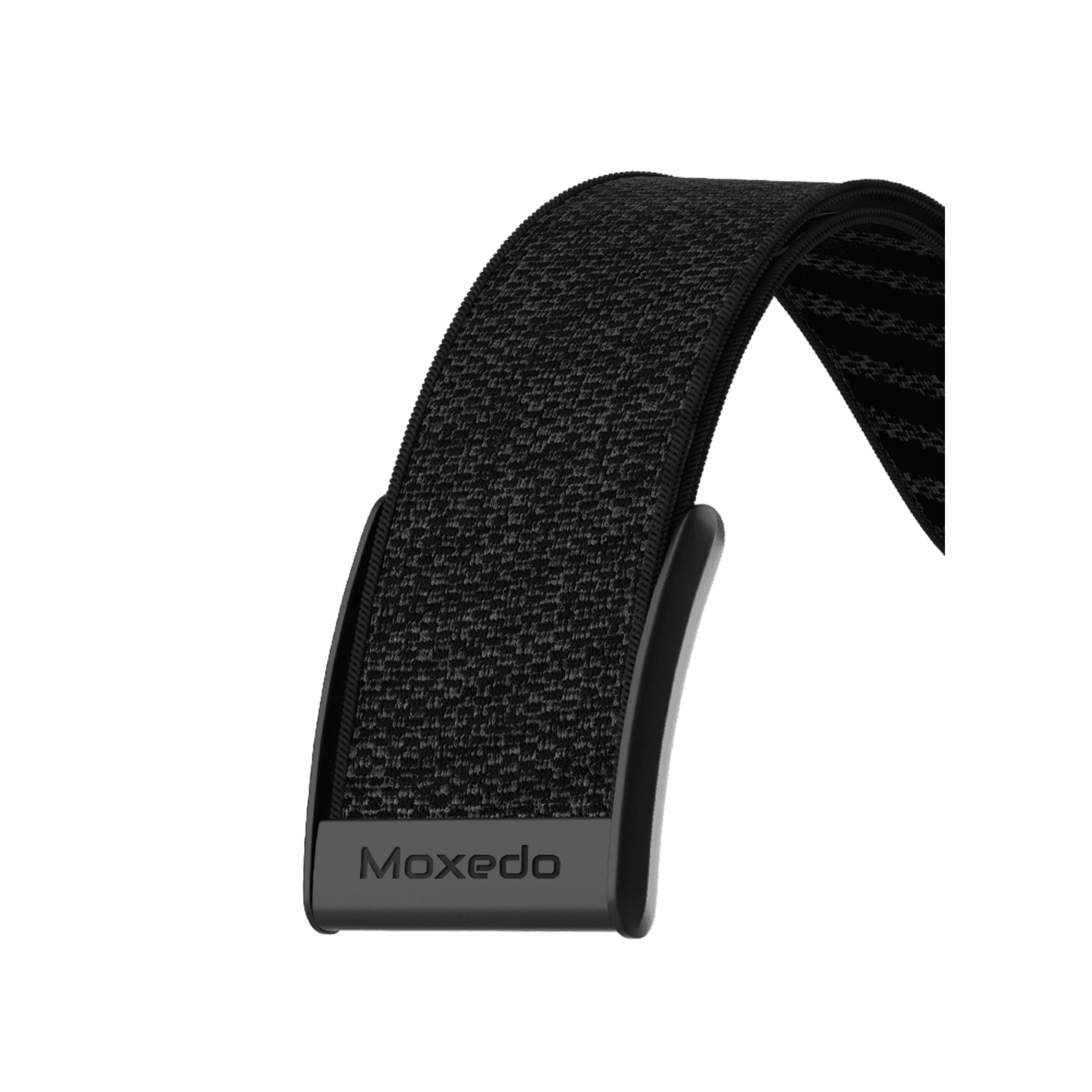 Moxedo Fit Weave Nylon Braided Whoop Band-Black