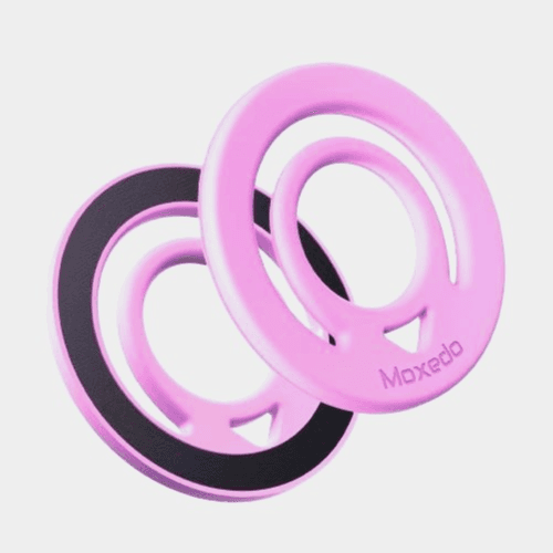 MOXEDO JELLO-MAG DUAL SIDED SILICONE MAGSAFE RING HOLDER (MX-DSR020) (Fuchsia)