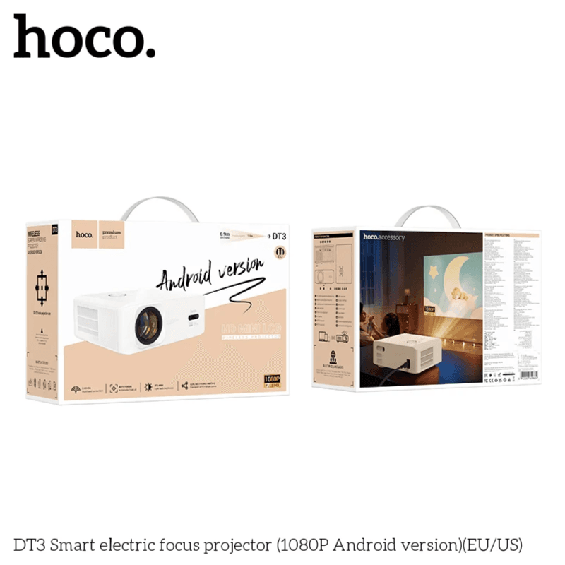 جهاز العرض اللاسلكي Hoco DT3 (إصدار Android 1080P)