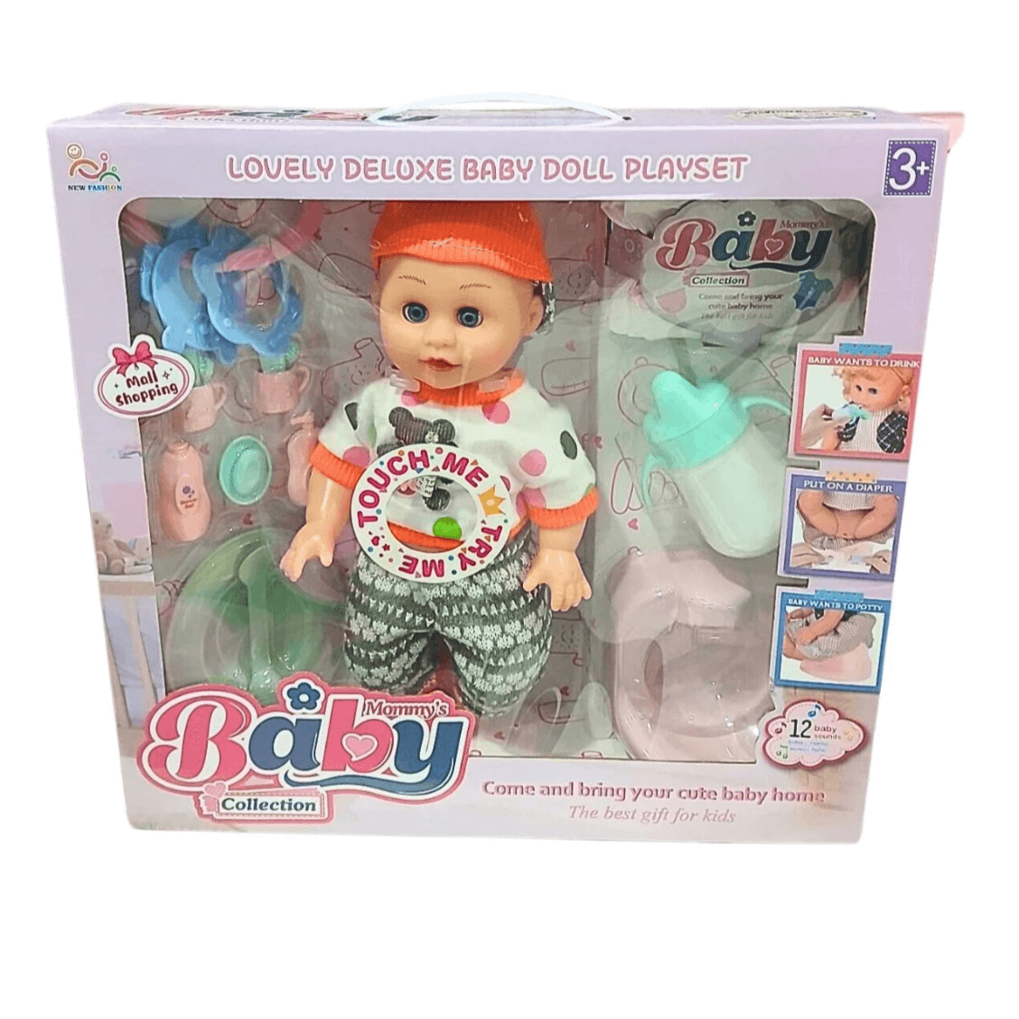 Little Mommy With Doll Baby Accessories - Baby Best Toy