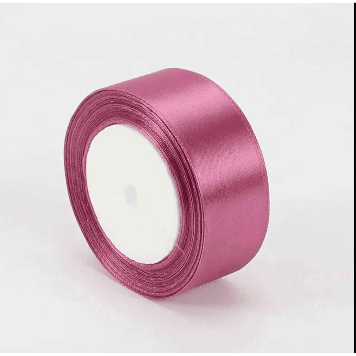 Fuchsia Pink Satin Ribbon 25Yards