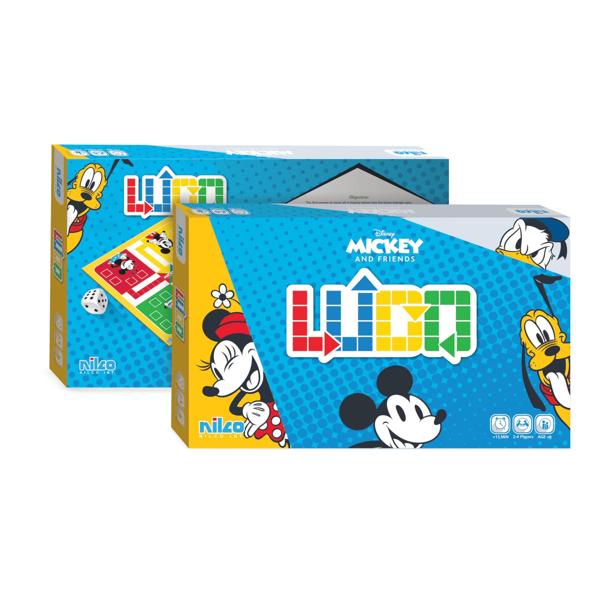 Nilco - Disney Mickey and Friends Ludo Game