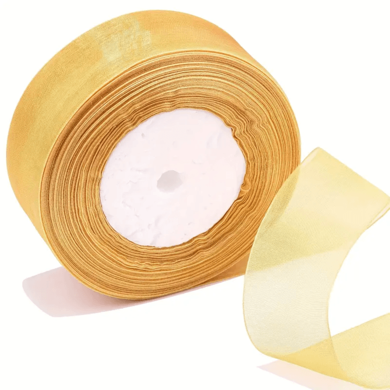 Organza Ribbon 2 - Gold