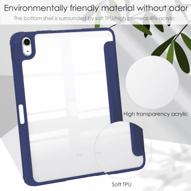 Auras - Multifunctional Protective Case For Ipad 10 (2022) (Blue)