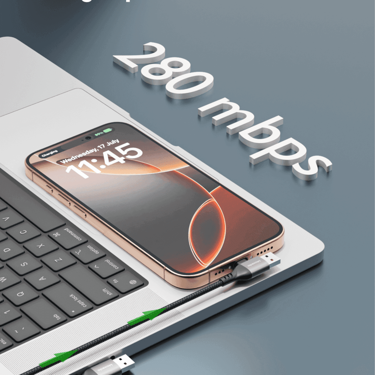 Moxedo 4 in 1 Charging Cable 60w