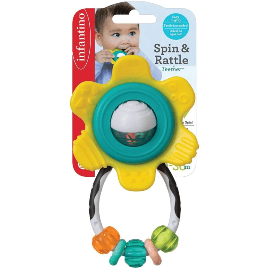 Infantino Spin And Rattle Teether