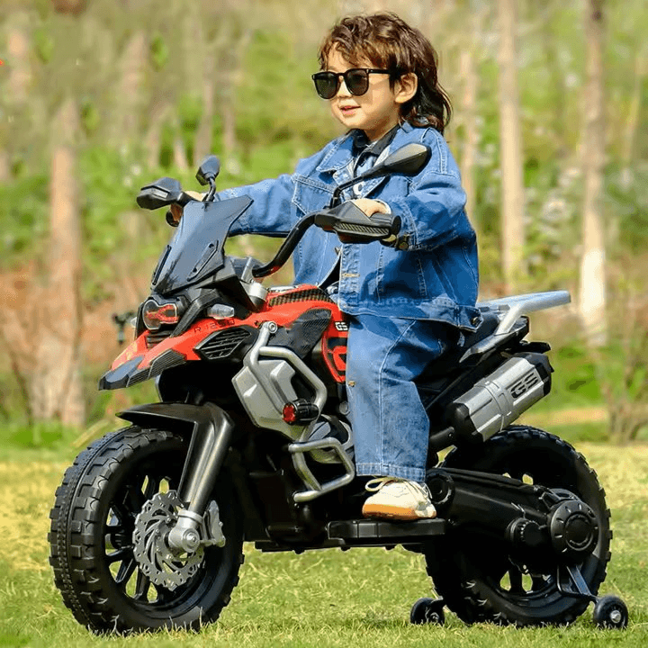 Bmw R1250 Inspired 12 Volt Rechargeable Electric Motorcycle Ride On (3-8 Years)