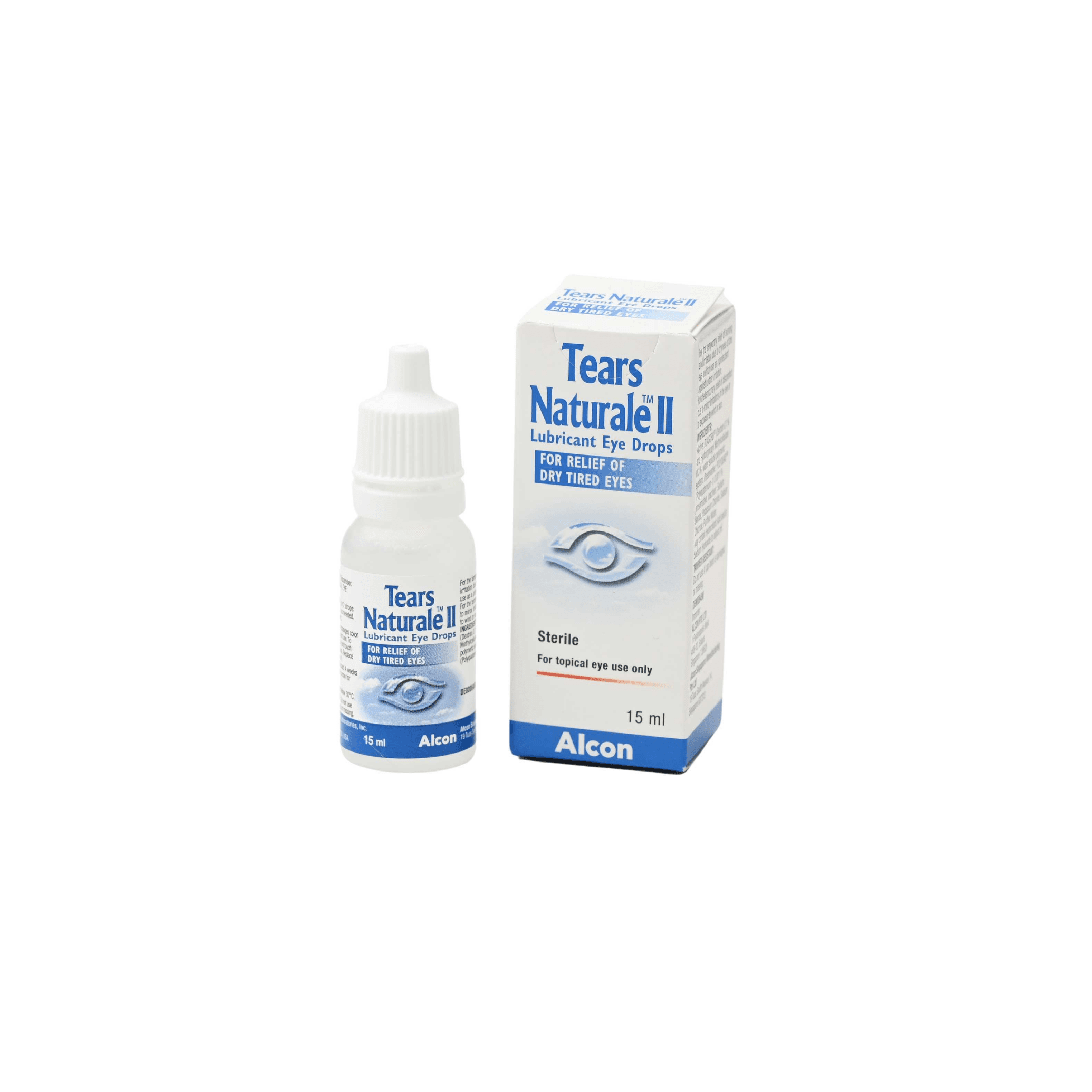Tears Natural Lubricant Eye Drops (Relief for Dry Tired Eyes) 15 ml