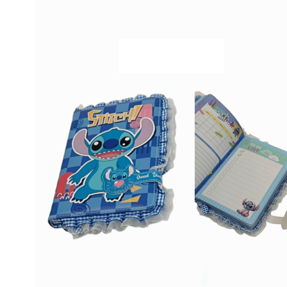 Disney Stitch Daily Planner Notebook A5