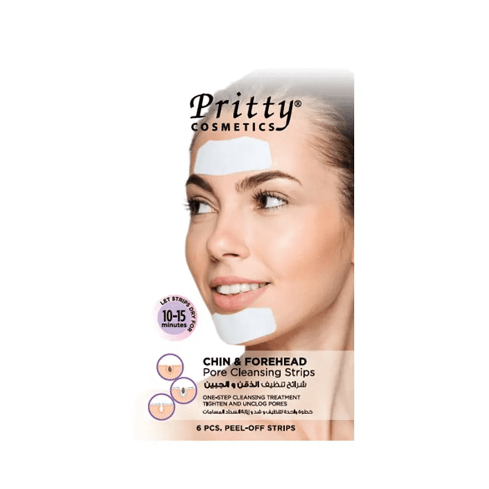 Pritty Chin & Forehead pore cleansing strips 6pcs