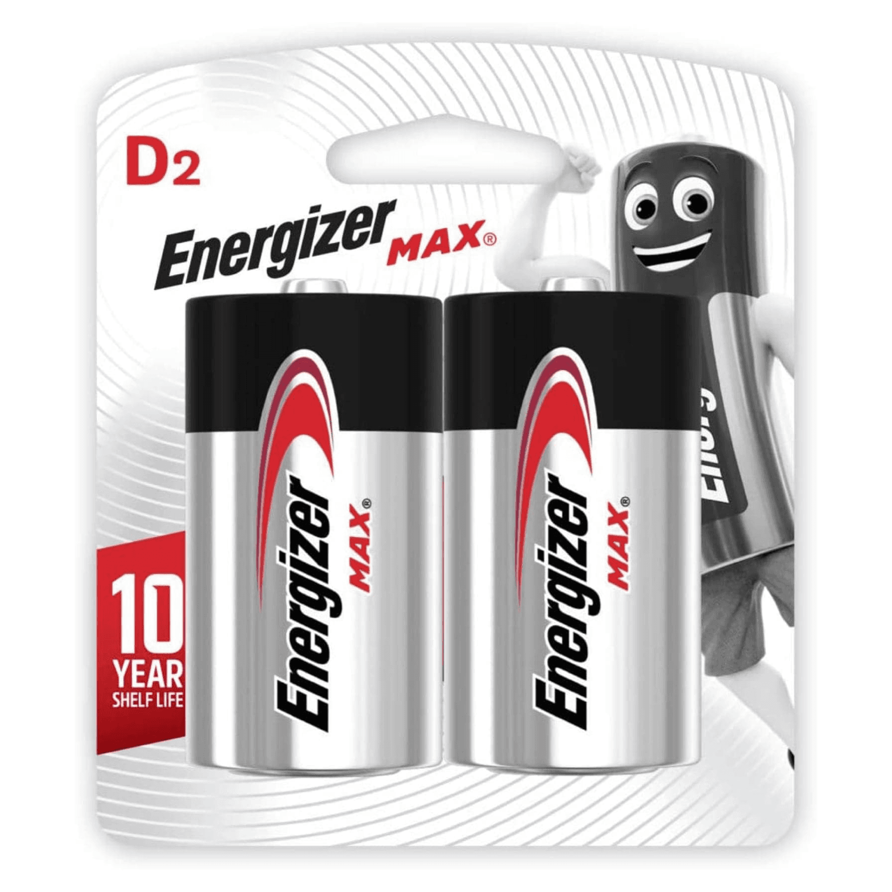 energizer alkaline   D 2pices