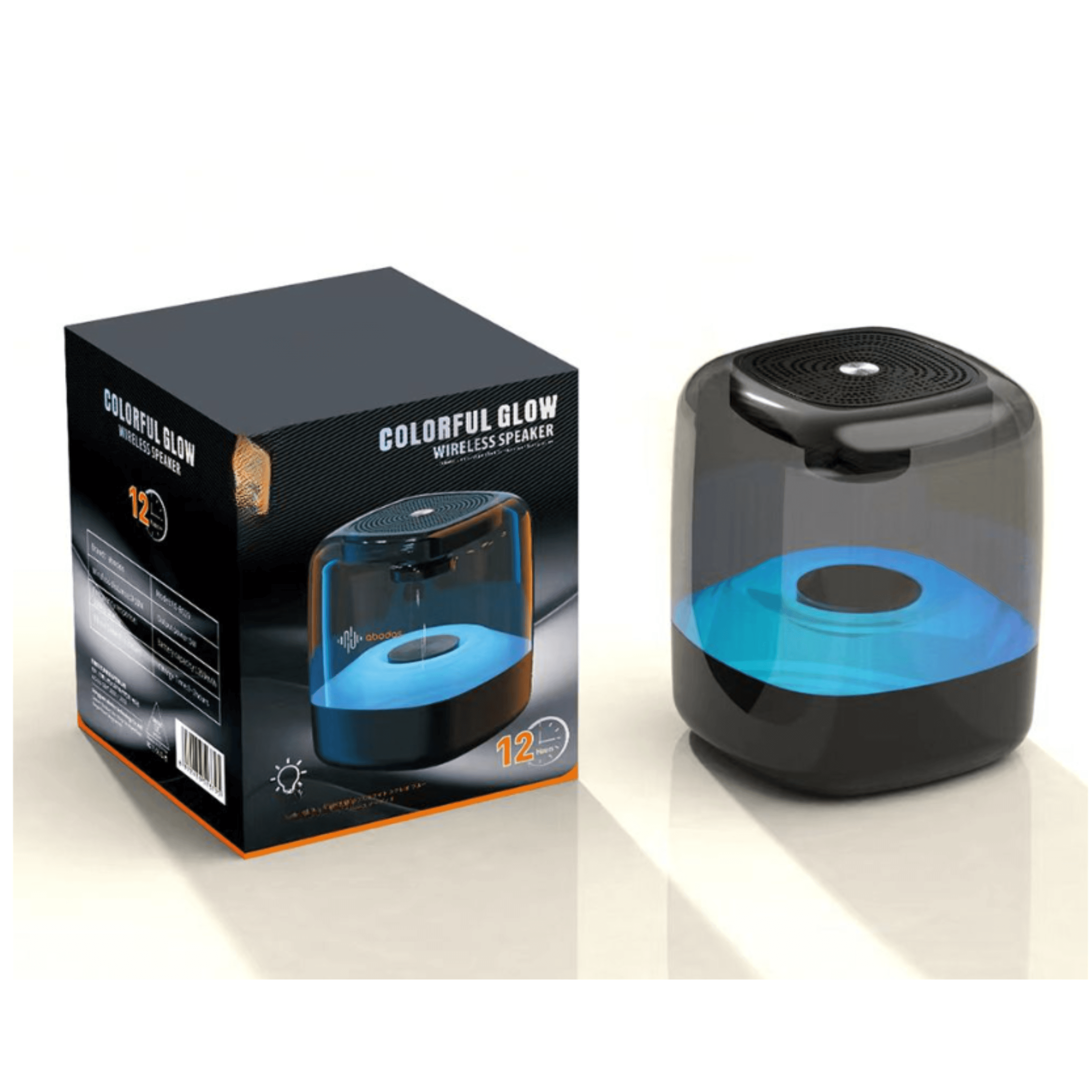 QPRO Colorful Glow Wireless Speaker