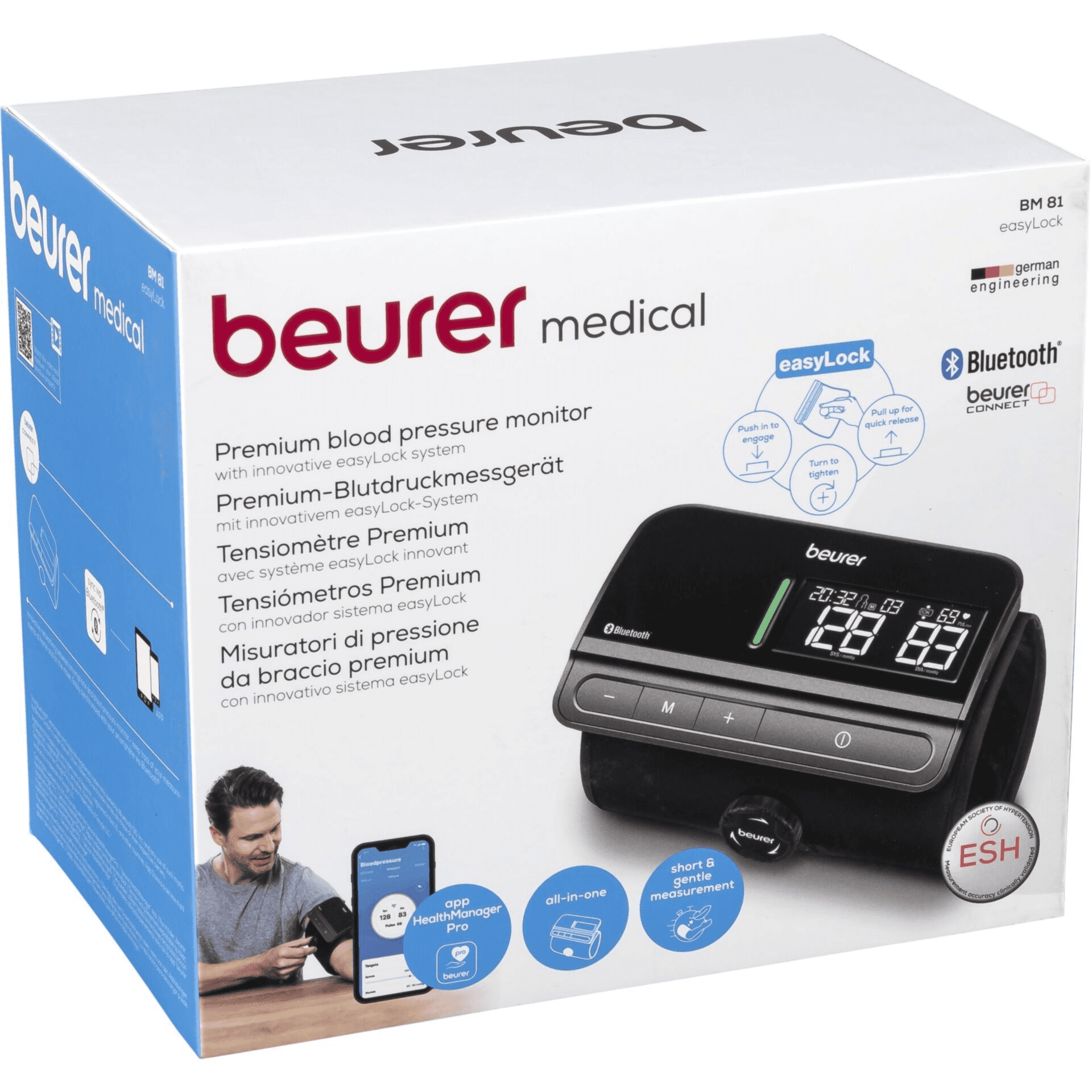 Beurer BM 81 Premium Blood Pressure Monitor with easy Lock