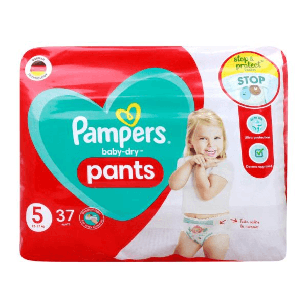 Pampers Baby dry Pants Size no.5 12-17kg 37pcs