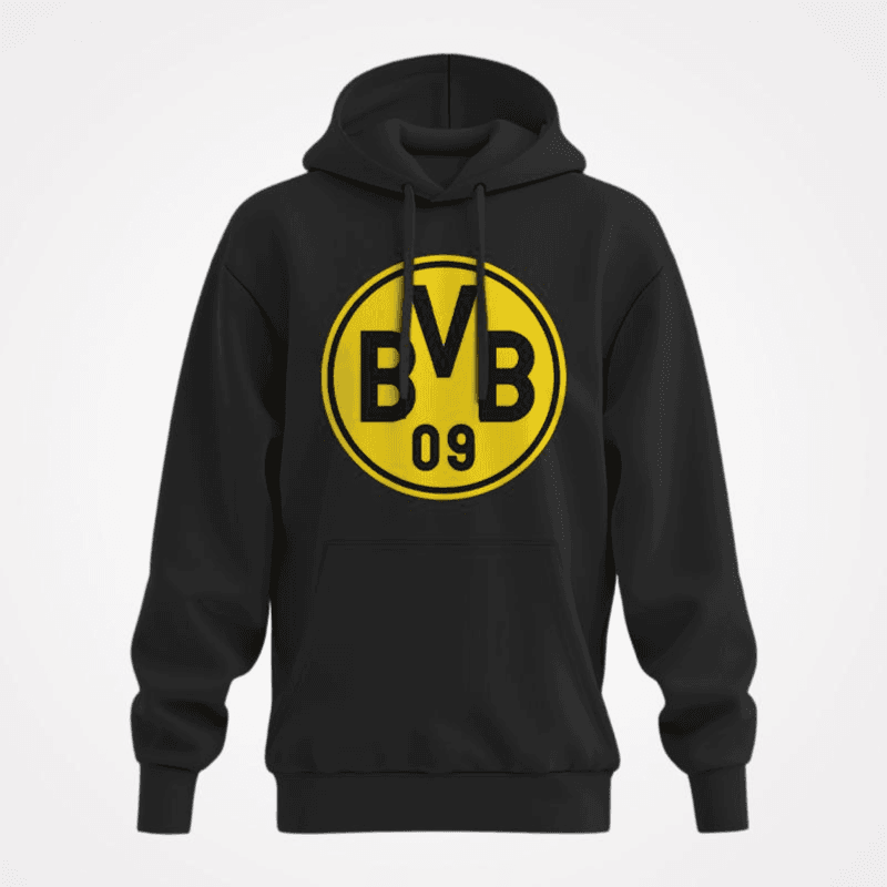هوديي BVB - أسود
