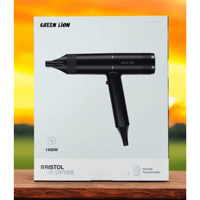 GREEN LION BRISTOL HAIR DRYER - 1400W