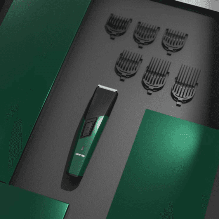 Green Lion Trim Flex Hair Trimmer - Black / Green