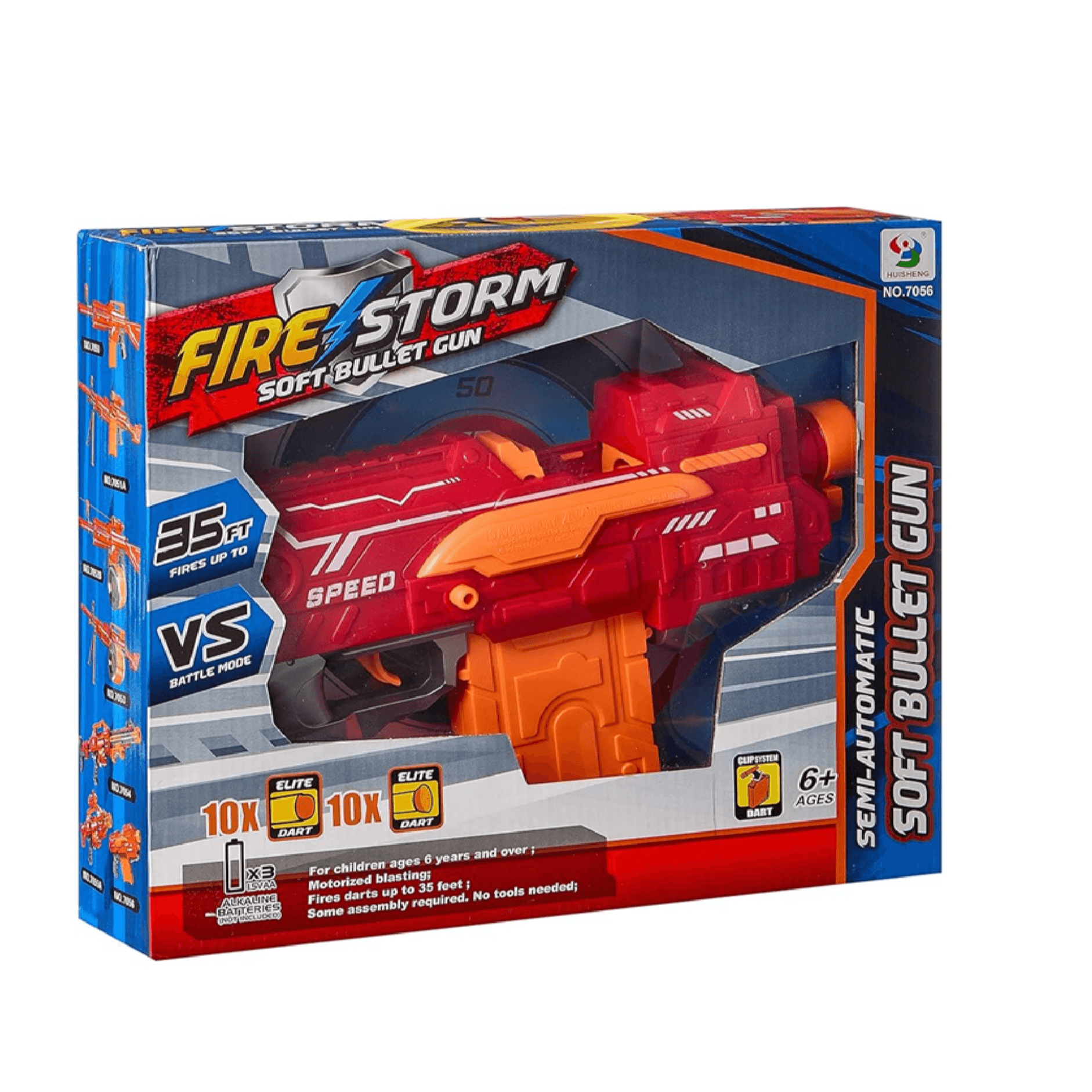 Fire Storm Soft Bullet Gun Toy