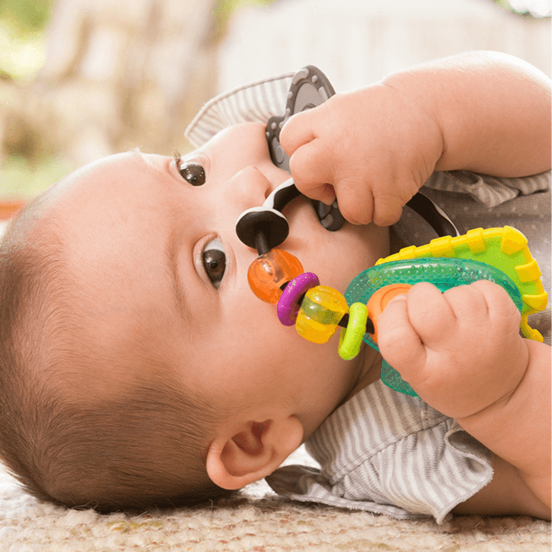 Infantino Slide & Chew Teether Keys