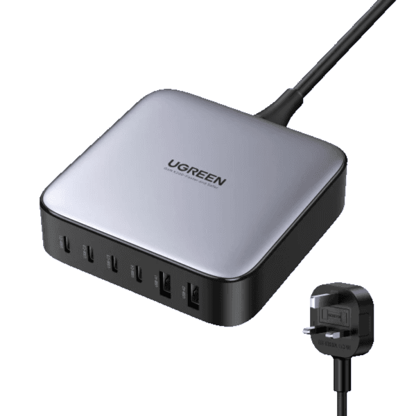 Charging Station 6 Port 200W GaN Desktop Fast Charger (4 x USB-C , 2 x USB-A) - UGREEN NEXODE