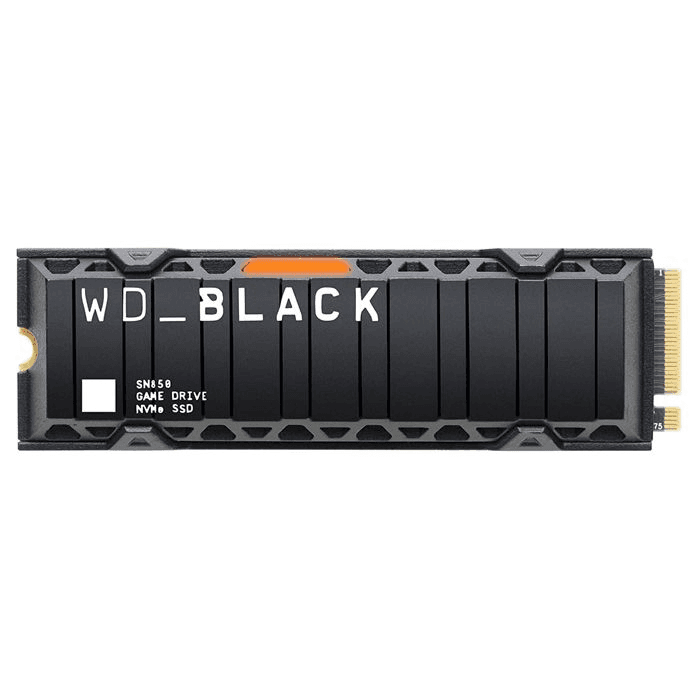 Gaming Internal SSD For PS 5. 1TB Gen 4 Solid State Drive WD_BLACK SN850X NVMe 7300Mb/s