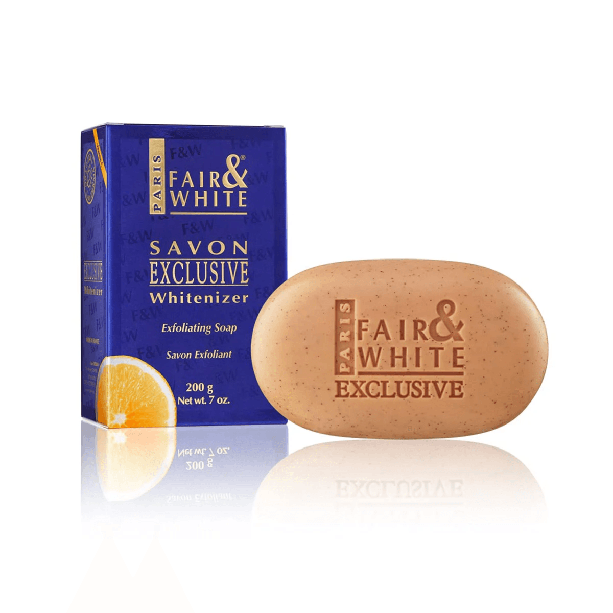 Fair & White Savon Exclusive Whitenizer Exfoliating Soap 200gm
