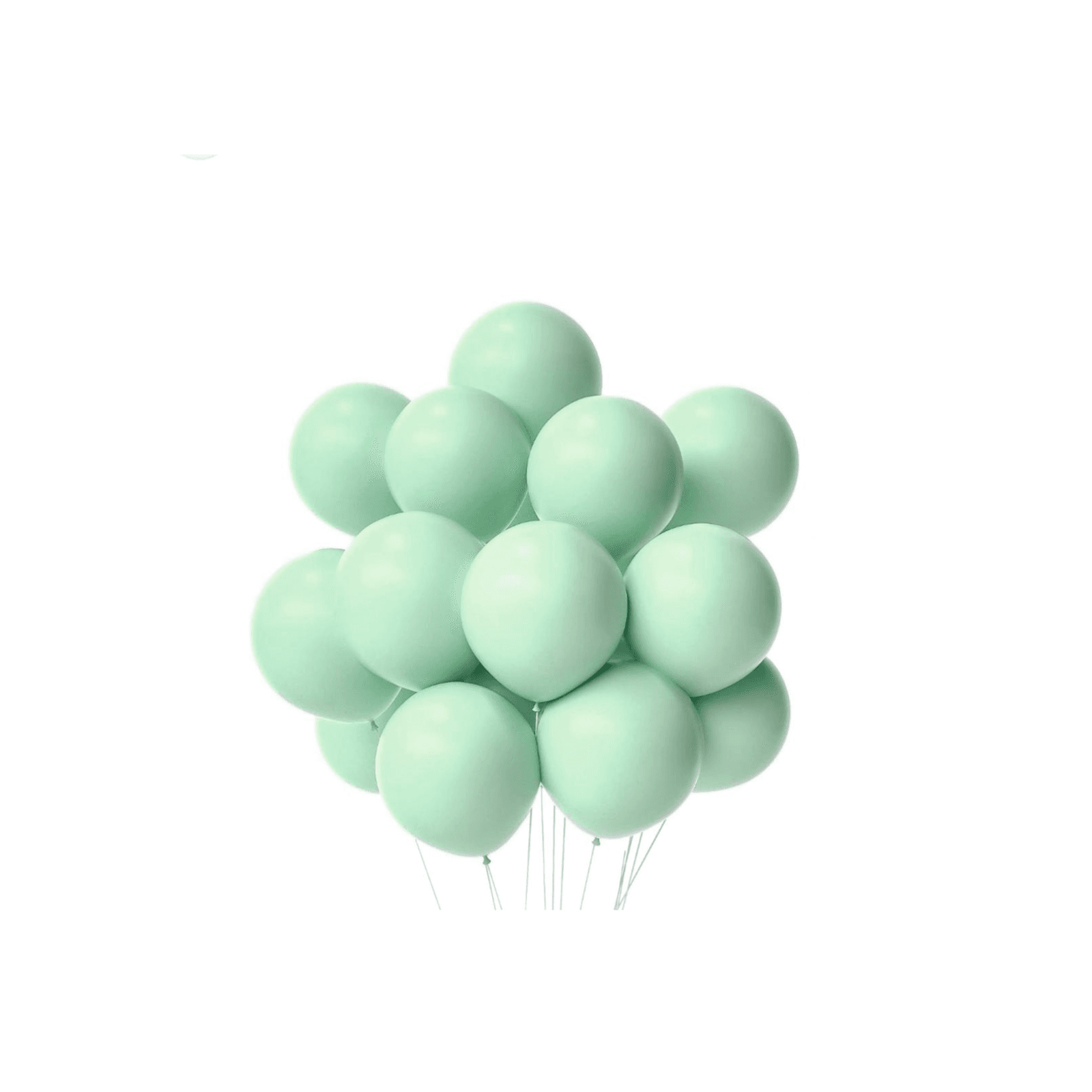 Mint Green Balloon Without Air And Helium