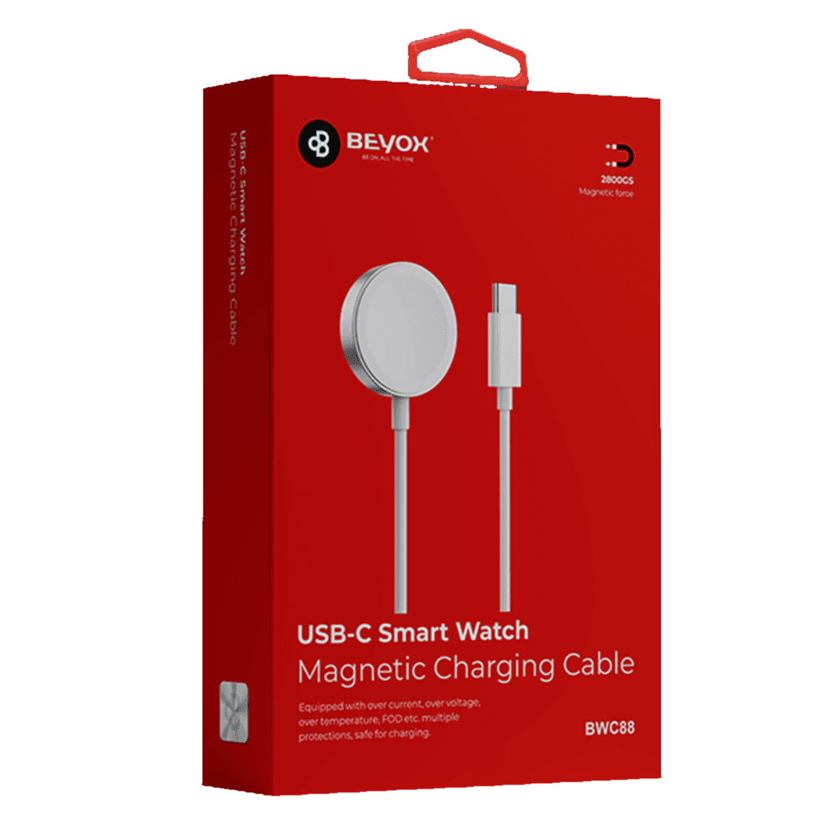 Smart Watch Magnetic Charging Cable 2.5W USB-C - BEYOX BWC88