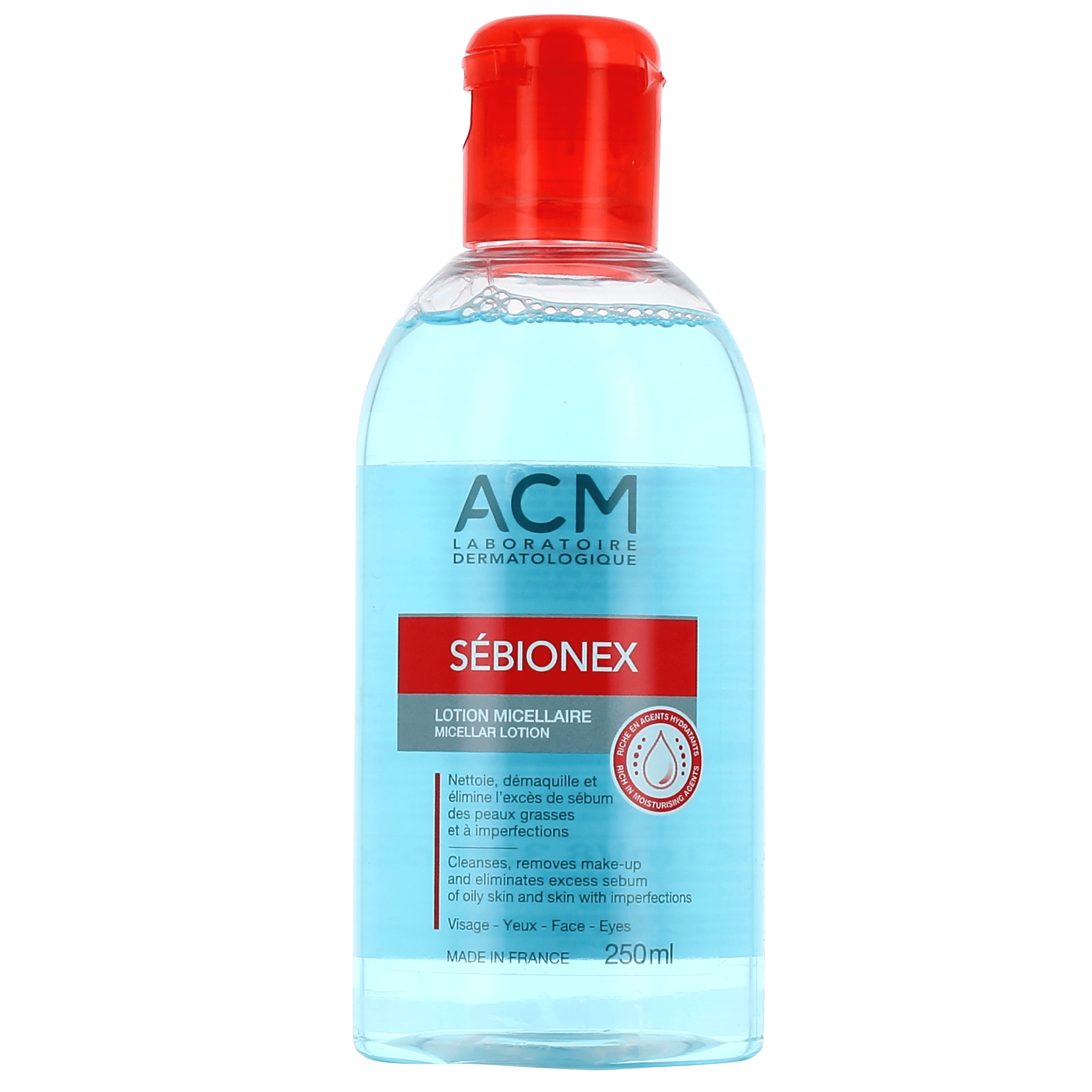ACM Sebionex Miceller Lotion cleanses & remove make-up for oily skin with imperfections 250ml
