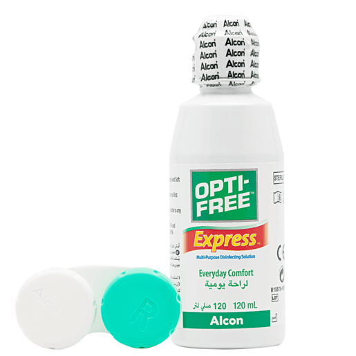 Opti-Free Express Disinfecting Eye Lenses Solution - 120 ml