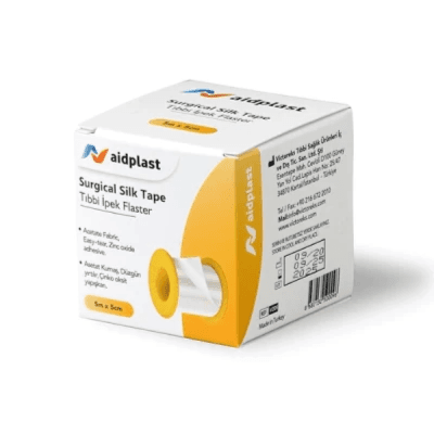 Aidplast Surgical Silk Tape 5m*5cm Ref-V205