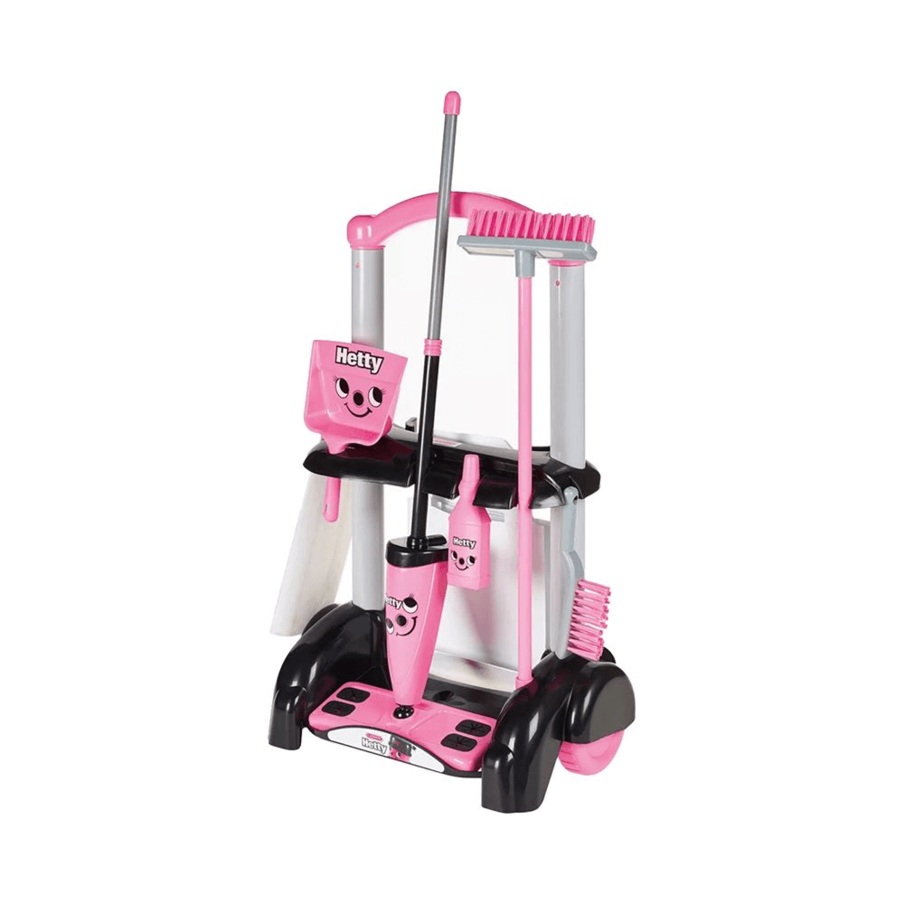 Casdon Hetty Cleaning Trolley Roleplay Toy - Pink