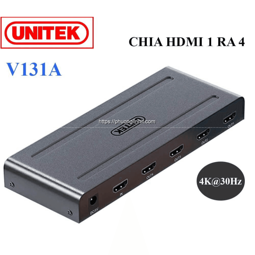HDMI SPLITER 1 IN OUT 4