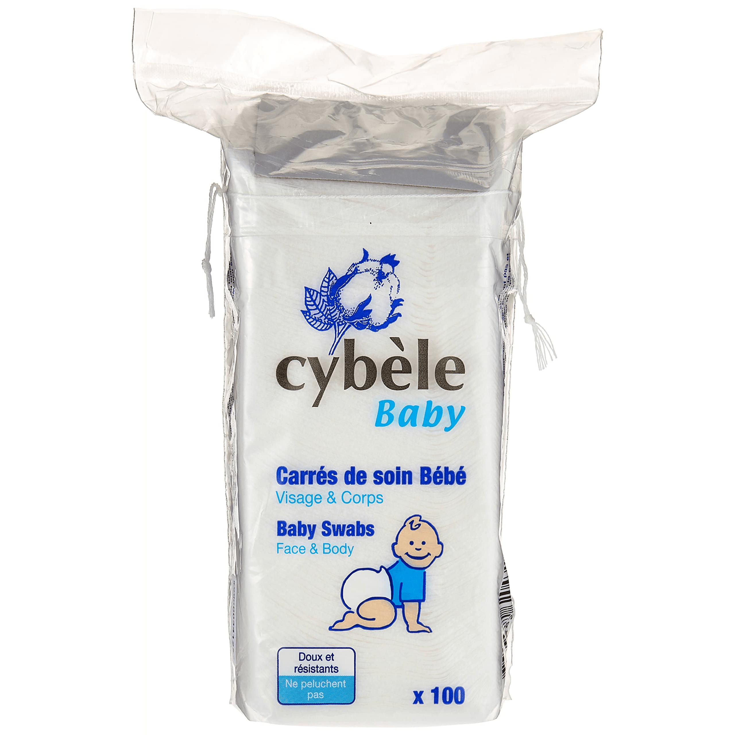 Cybele Baby Swabs for face & Body 100pcs 