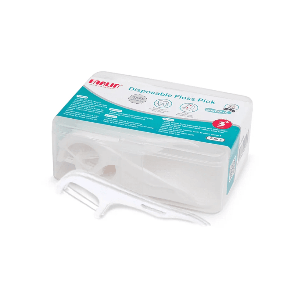 Farlin DoctorJ. Disposable Floss Pick for age 3+ 50pcs Ref-BB-50006 