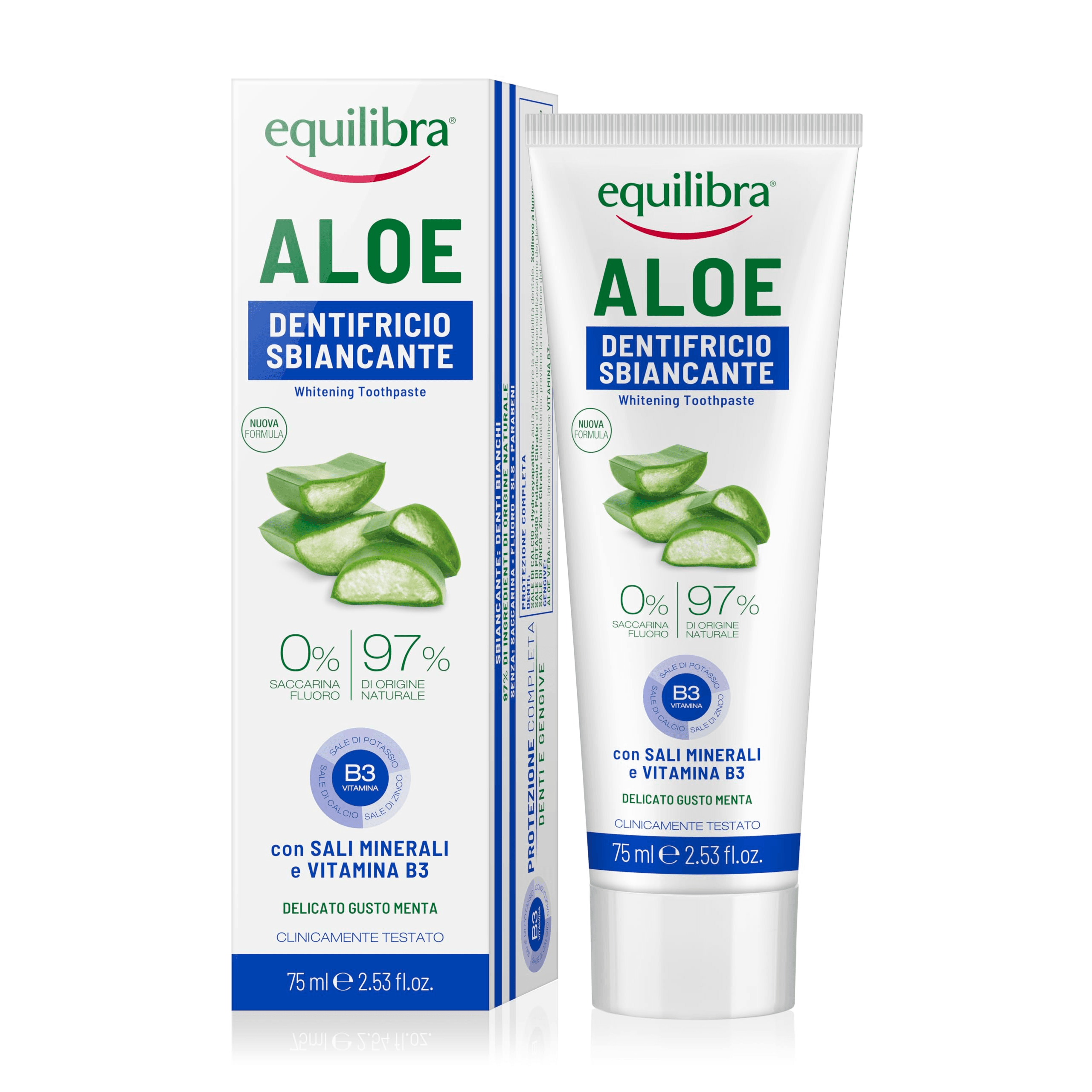 Equilibra Aloe Toothpaste Whitening  Gel 75ml