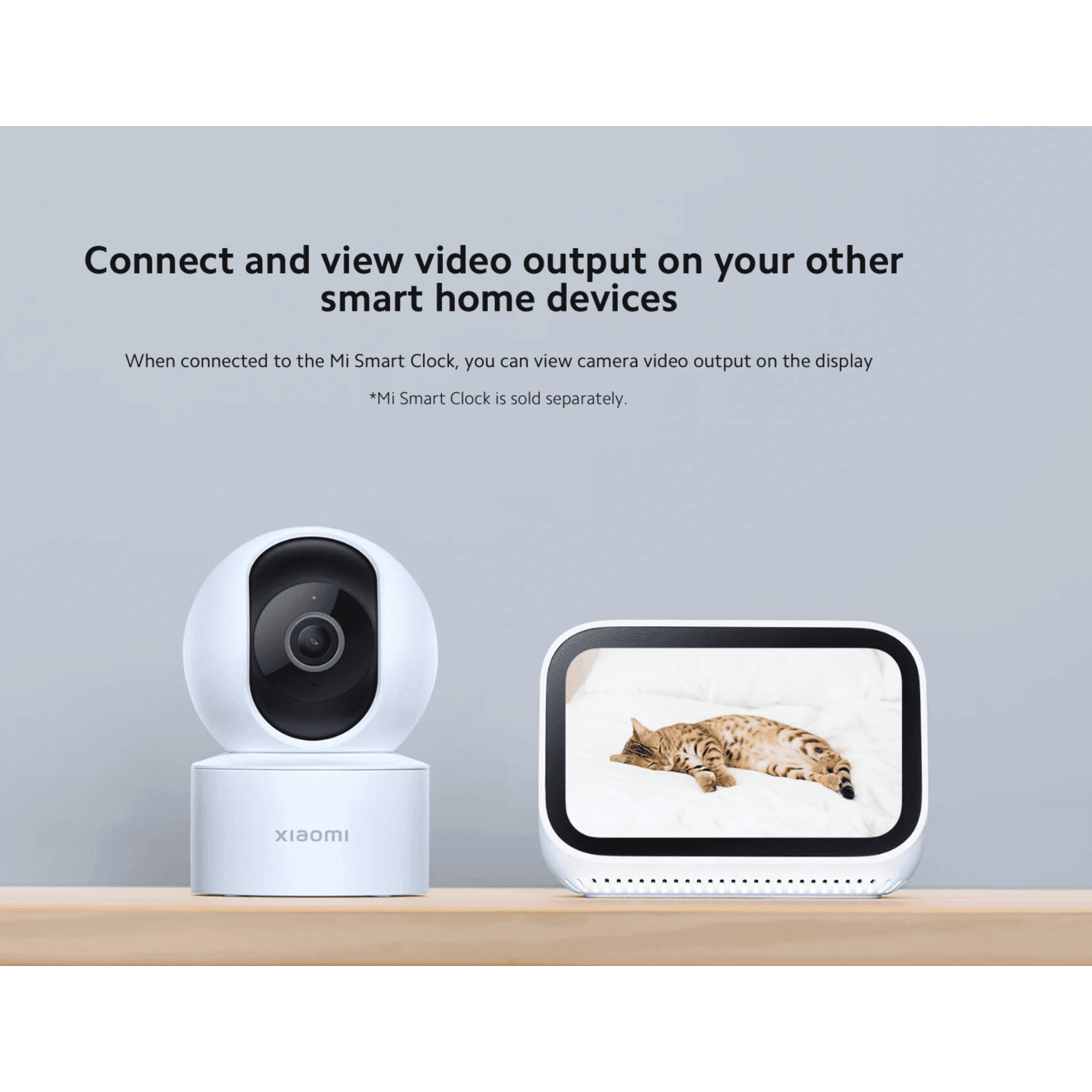 Smart Security Camera. 1080P 360° Work with Alexa and Google Home supports 2.4 GHz WiFi. for your home security - Xiaomi C200