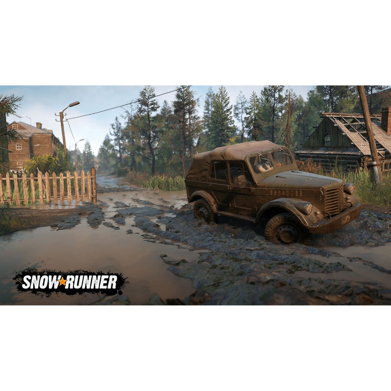 SnowRunner (PS5) Game disc