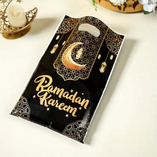 50pcs Ramadan Kareem Gift Bags - Eid Party Supplies & Candy Bags