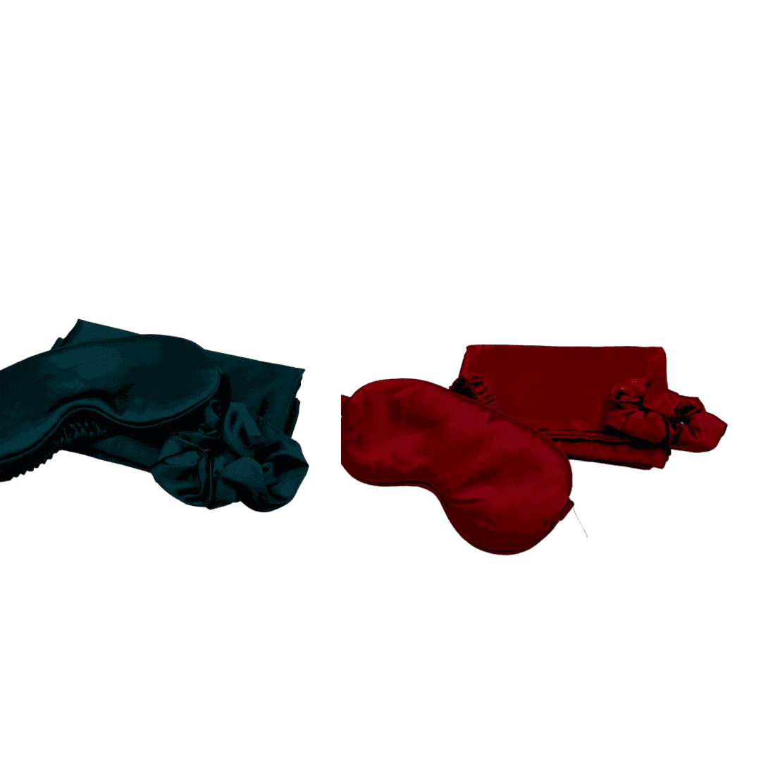 3 Pieces Silk Sleeping Set